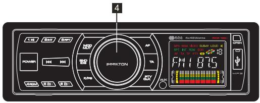 PEEKTON PKM192 - Préréglage du volume - 1
