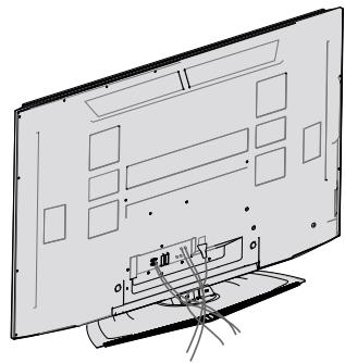 LG-GOLDSTAR 60PF95 - Couverture du panneau arrière pour la disposition des câbles - 1