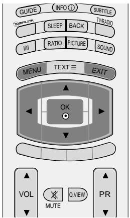LG-GOLDSTAR 60PF95 - Activation et désactivation de l'horloge - 8