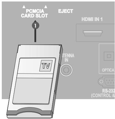 LG-GOLDSTAR 60PF95 - Insertion du MODULE CI - 1