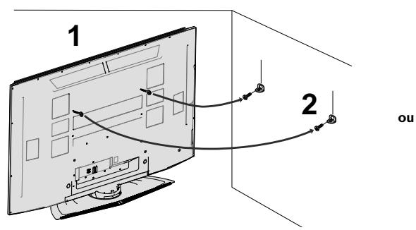 LG-GOLDSTAR 60PF95 - Fixation MURALE du téléviseur - 1