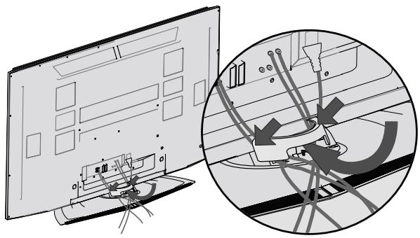 LG-GOLDSTAR 60PF95 - Couverture du panneau arrière pour la disposition des câbles - 2