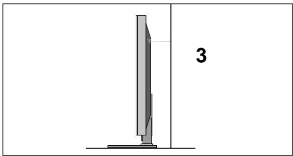 LG-GOLDSTAR 60PF95 - Fixation MURALE du téléviseur - 3