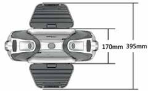 INMOTION V3 C BLEUE - Plan du produit - 1
