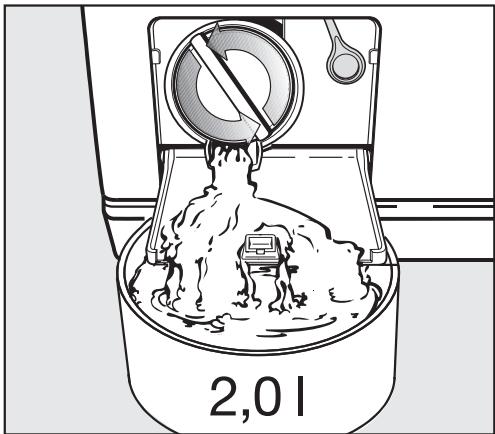 MIELE WT2670S - Vidange - 1