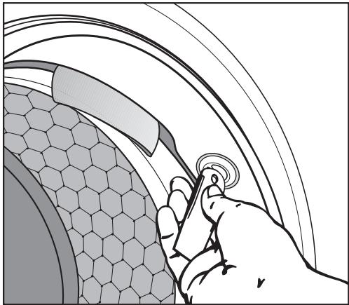 MIELE WT2670S - Remplacer l'éclairage de tambour - 1