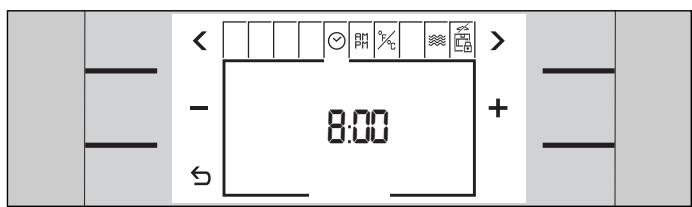 GAGGENAU BS 220-100 CD ANT/INOX - Exemple : modifier l'affichage de veille - 2