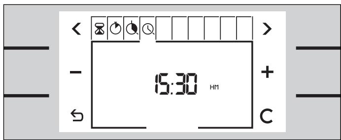 GAGGENAU BS 220-100 CD ANT/INOX - Heure d'arrêt - 1