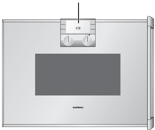 GAGGENAU BS 220-100 CD ANT/INOX - Four à vapeur - 1