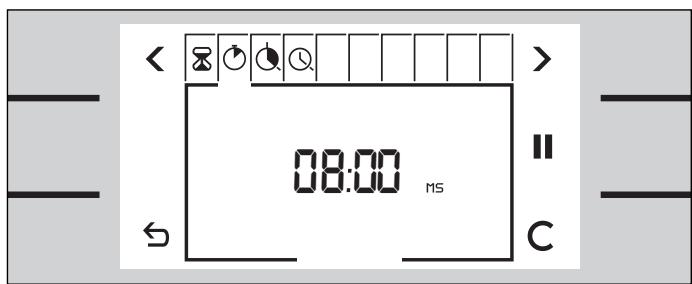 GAGGENAU BS 220-100 CD ANT/INOX - Lancer le chronomètre - 3