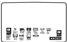 LG-GOLDSTAR DVS 7800 - Comment utiliser le menu principal - 1