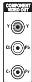 THOMSON DTH 8560 E NOIR - Sorties audio (OUTPUT l, r) video - composite (CVBS) (OUTPUT compositevideo) - 1
