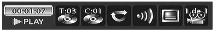 THOMSON DTH 8560 E NOIR - Lecture de disques - affichage des bandeaux - 2