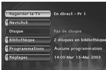 THOMSON DTH 8560 E NOIR - Regarder les programmes TV - 1