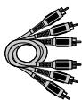 THOMSON DTH 8560 E NOIR - Entrées audio (INPUT l, r) video - composite (CVBS) (INPUT compositevideo) - 2