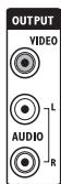 THOMSON DTH 8560 E NOIR - Entrées audio (INPUT l, r) video - composite (CVBS) (INPUT compositevideo) - 1