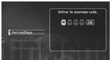 THOMSON DTH 8560 E NOIR - Verrouillage - 1