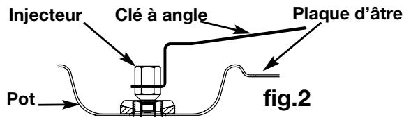 VEDETTE ME 61 B BLANC - Avec clé à angle : - 1