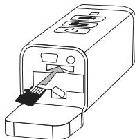 OREGON SCIENTIFIC ATC MINI ACT.CAM. HD - MicroSD card insertion - 2