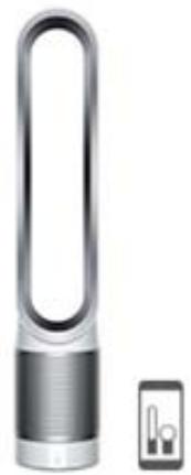 DYSON TPO2 BLANC ARGENT - Éteint - 5