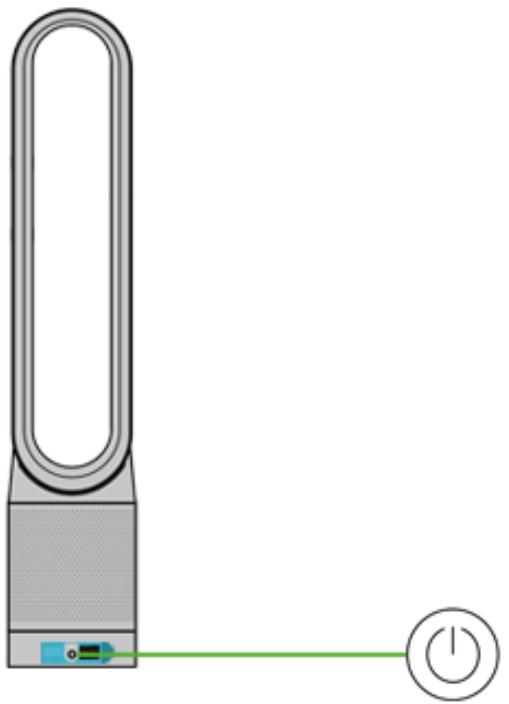 DYSON TPO2 BLANC ARGENT - Fonctions du purificateur - 1