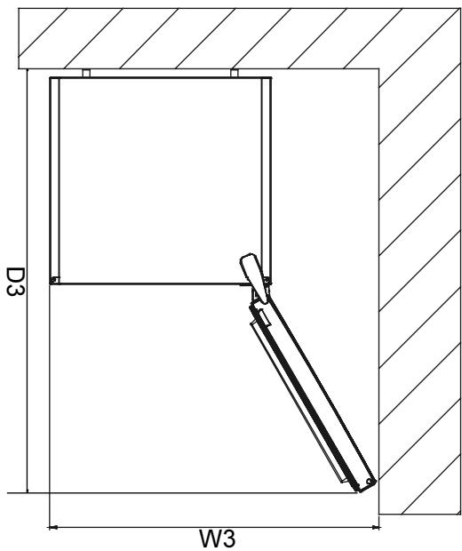 DARTY DaRryVESTFROSTCONGELATEURUFV280WH-20 - Dimensions - 4