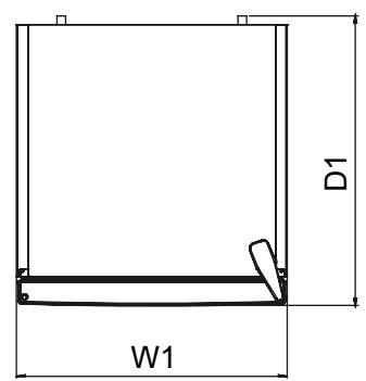 DARTY DaRryVESTFROSTCONGELATEURUFV280WH-20 - Dimensions - 2