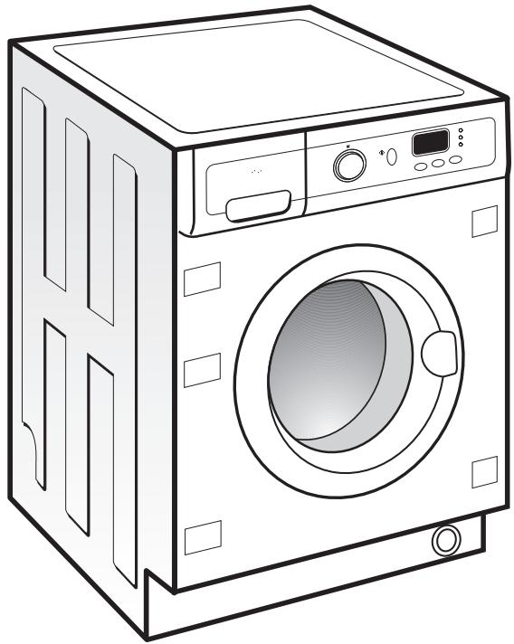 DE DIETRICH DLZ 714B NOIR - Manual de instalación y uso de la lavadora integrable Manuel d'Installation et d'Utilisation du lave-linge intégrable - 1