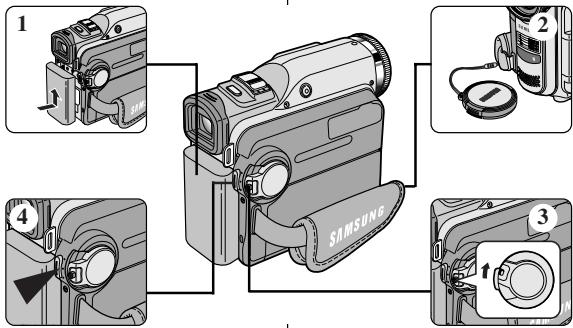 SAMSUNG VP-D905 - Effectuez votre premier enregistrement - 1