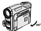 SAMSUNG VP-D905 - Rotation de l'écran LCD - 2
