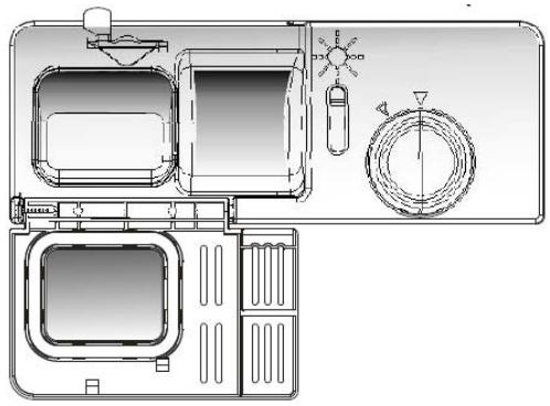 PROLINE SDW 499 WH - Utilisation du liquide de rinçage et du distributeur de détergent - 1