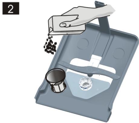 PROLINE SDW 499 WH - Remplissage du réservoir de sel - 2