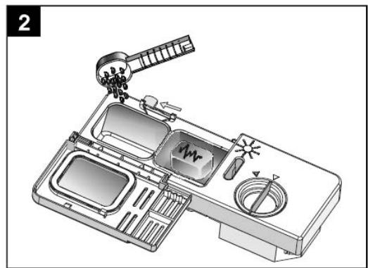 PROLINE SDW 499 WH - Remplissage du détergent - 2