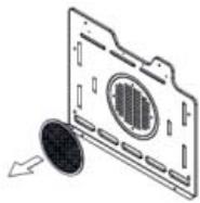 TRIOMPH TME96GX - Filtre de protection du ventilateur de four ( MODELES AVEC ) - 1