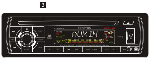 PEEKTON PKM750 - Sélecteur de la source de lecture - 1