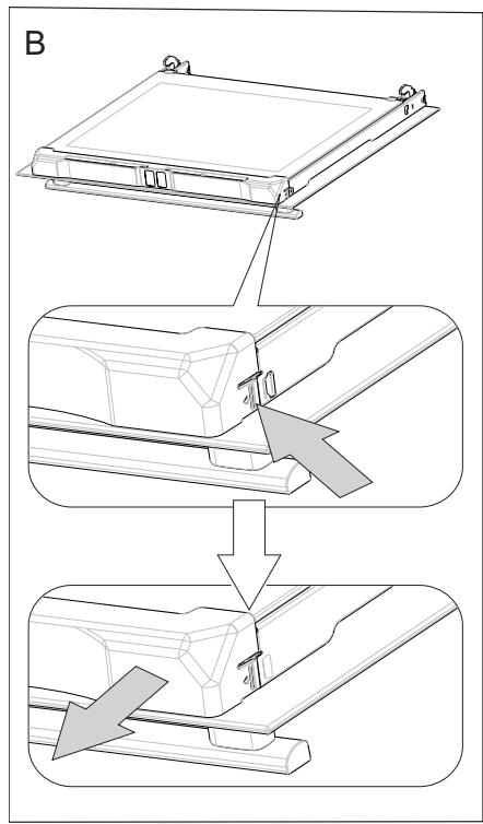 AMICA ACM7035VN - Démontage de la vitre intérieure - 1