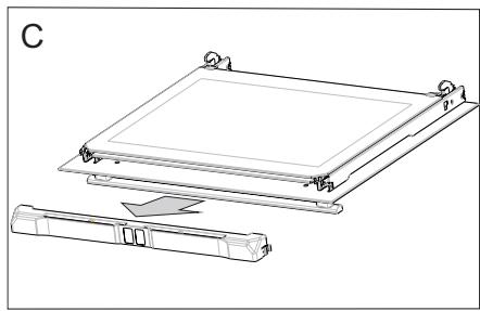 AMICA ACM7035VN - Démontage de la vitre intérieure - 2