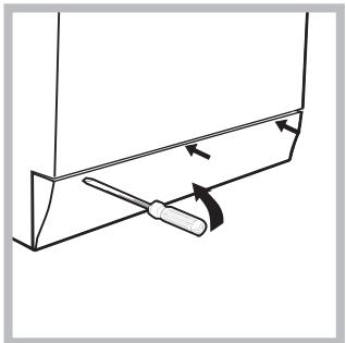 HOTPOINT-ARISTON ARGF 125 BLANC - Ouverture manuelle de la porte hublot - 2