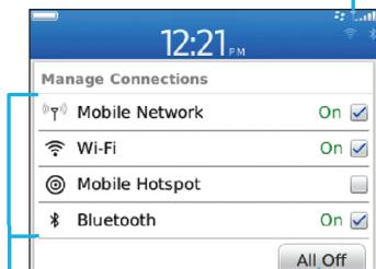 BLACKBERRY CURVE 9520 - Plus d'applications - 2
