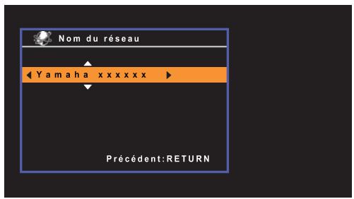YAMAHA RXV477 - Procédure - 1