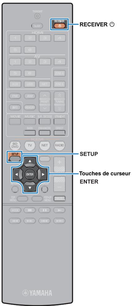 YAMAHA RXV477 - B : Utilisation de la configuration du bouton WPS - 3