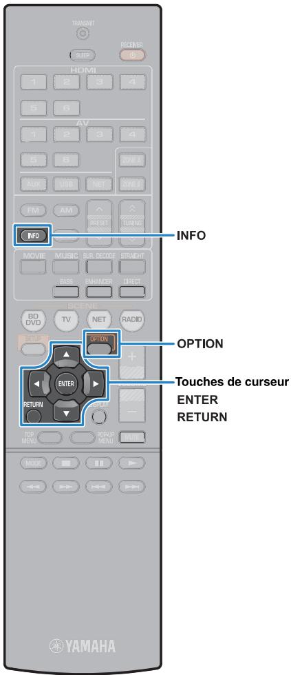 YAMAHA RXV477 - ■ Effacer toutes les stations préréglées - 4