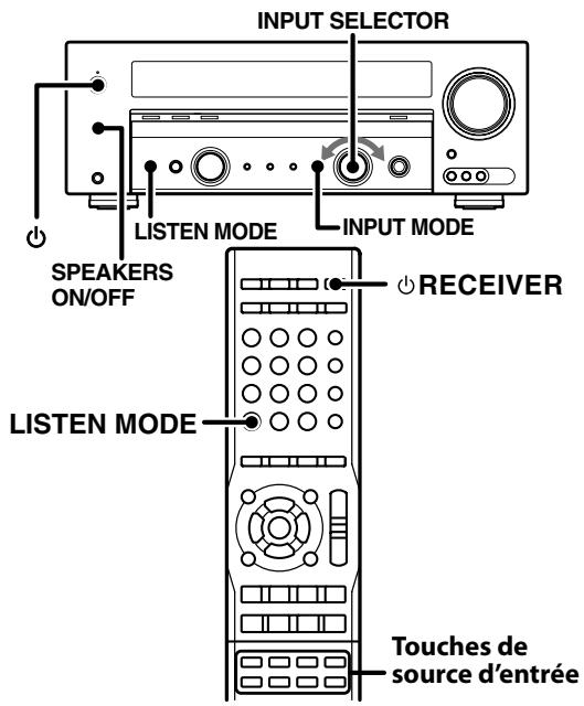 KENWOOD KRF-V5300D - Préparation de la lecture - 1