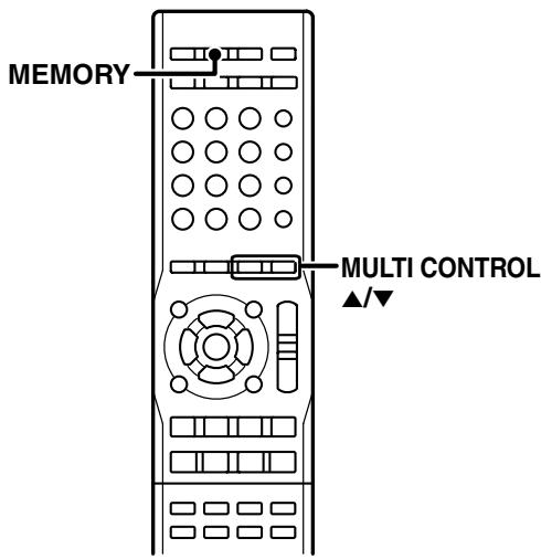 KENWOOD KRF-V5300D - Mise en mémoire manuelle des fréquences de stations de radio - 1