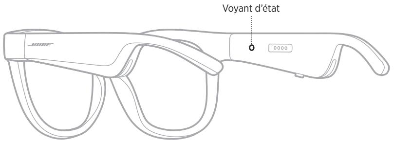 BOSE FRAMES SOPRANO - Affichage du niveau de la batterie - 1