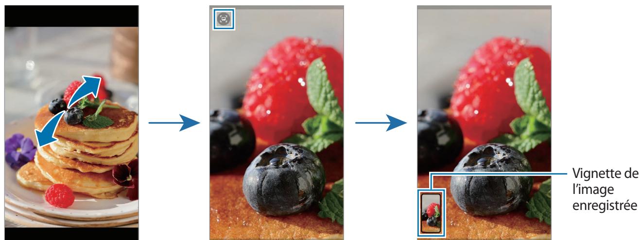 SAMSUNG GALAXY S20FE CLOUDLAVANDER - Recadrer des images agrandies - 1