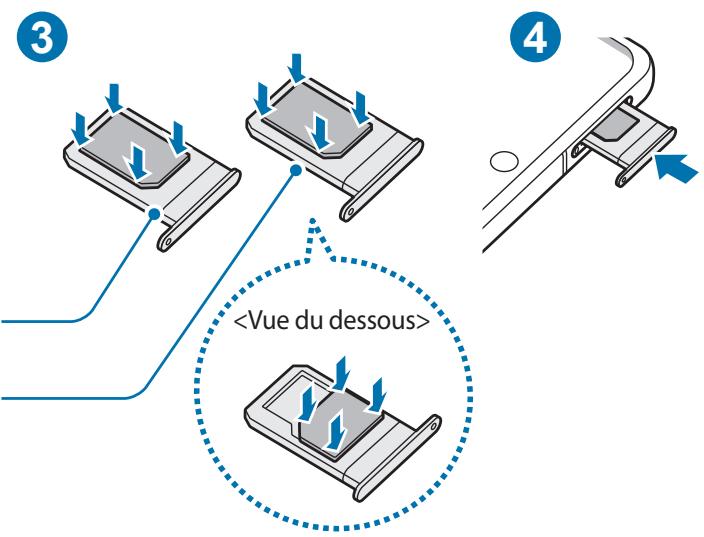 SAMSUNG GALAXY S20FE CLOUDLAVANDER - Installer la carte SIM ou USIM - 3
