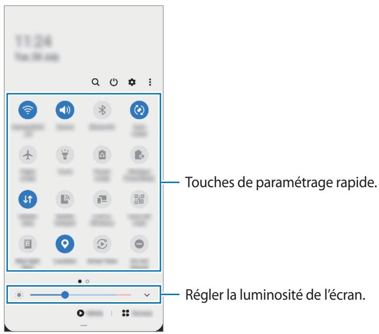 SAMSUNG GALAXY S20FE CLOUDLAVANDER - Utiliser les touches de paramétrage rapide - 1