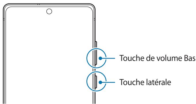 SAMSUNG GALAXY S20FE CLOUDLAVANDER - Allumer et éteindre l'appareil - 2