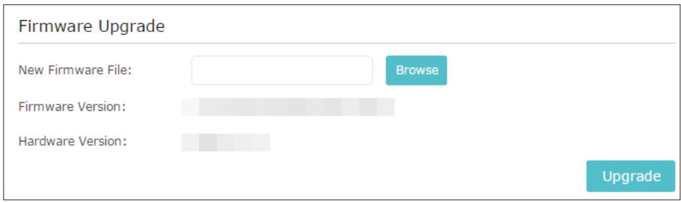 TP-LINK RE200 - To upgrade the firmware locally: - 1